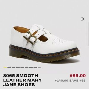 Doc Martens 
White Mary Jane - size 8 (US)
Worn once. EUC